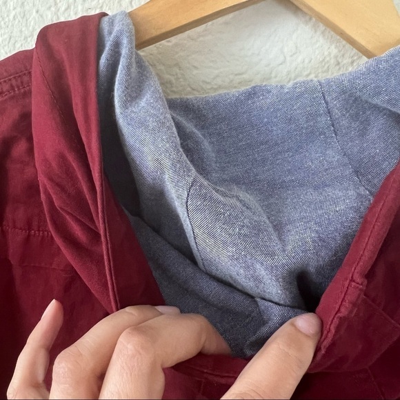 Craft + Flow Deep Red Jacket Size Medium - Picture 9 of 9